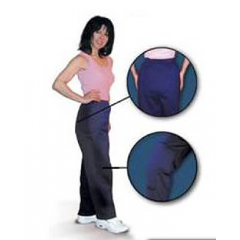 Hip Saver Track Pants Medium with Tailbone Protection and Knee