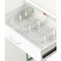 Draw Dividers for Flexi Cart Clear Plastic - 1 set / 12 sections  - Kerry