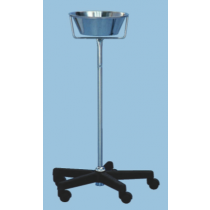Bowl Stand Wheeled S/S Stem and Single Carrier