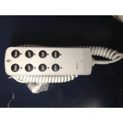 Bed Hand Control Dewert  - 4 function - 8 Button 7 Pin (Replaces HS-47538 or 37229)
