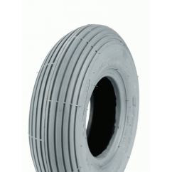 Tyre 200x50 (8 inch) Grey Ribbed Tread