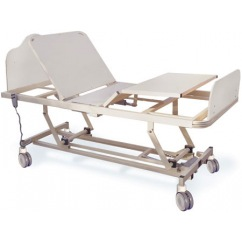 Sienna Bed Extended 4 Section, Central Locking Brakes - advise HFB Colour N/C
