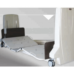9000 series 4 section Boden Extreme Care Floor Bed Individual Brakes