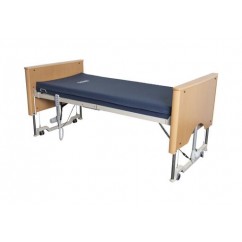 Floor Line 4 section Bed, 7.5cm Deck Height, Fixed Position Head & Footboards Transportable, Trendelenberg, MUW 200kg