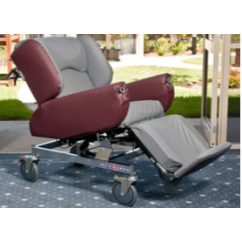 Care Chair - Tilt In Space MultiCush Gel Seating system  with Footplate