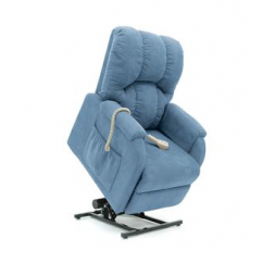 PowerLift / Recliner Chair - Twin Motor C6-Suede Artic Blue
