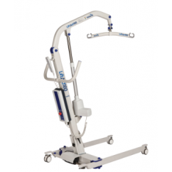 LiftAid Patient Lifter, Alumimium, 180KG MUW Electric Leg adjustment with quick release yoke