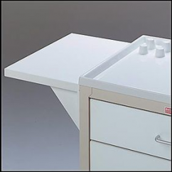 Folding Shelf with Flat Top - Medication Cart  - Kerry