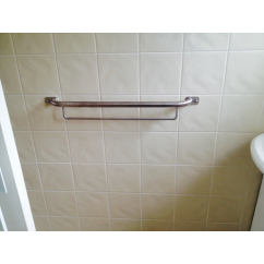 Towel & Grab Rail Combo 29x900mm Satin Finish S/S