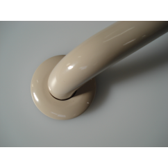 Grab Rail 32x900mm Almond Ivory Concealed Flange
