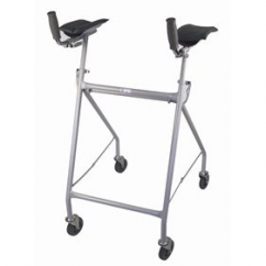 Forearm Support Walker Folding with Rear Glides - Child