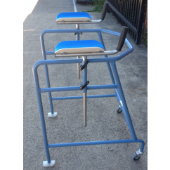 Forearm Support Walker with Glides - Commercial Spec Painted  MWU 170Kg