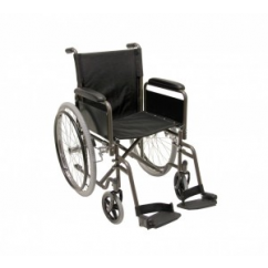 103 Triton Wheelchair 46cm (18 inch) seat Solid Tyres Titanium